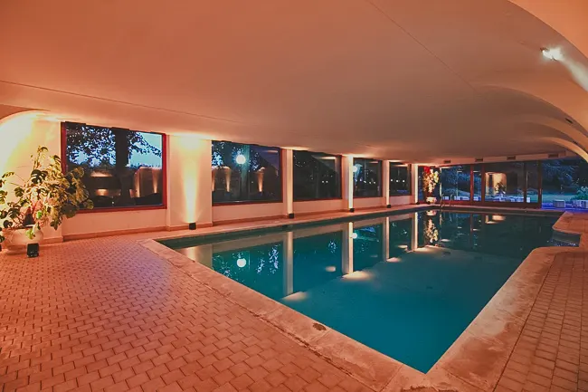 angolo piscina villa l'alma